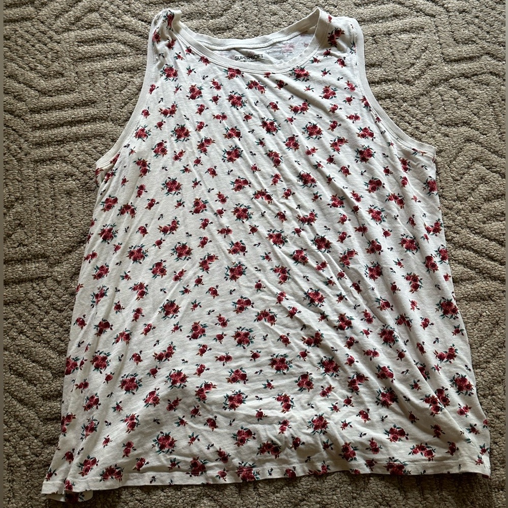 Torrid floral tank top